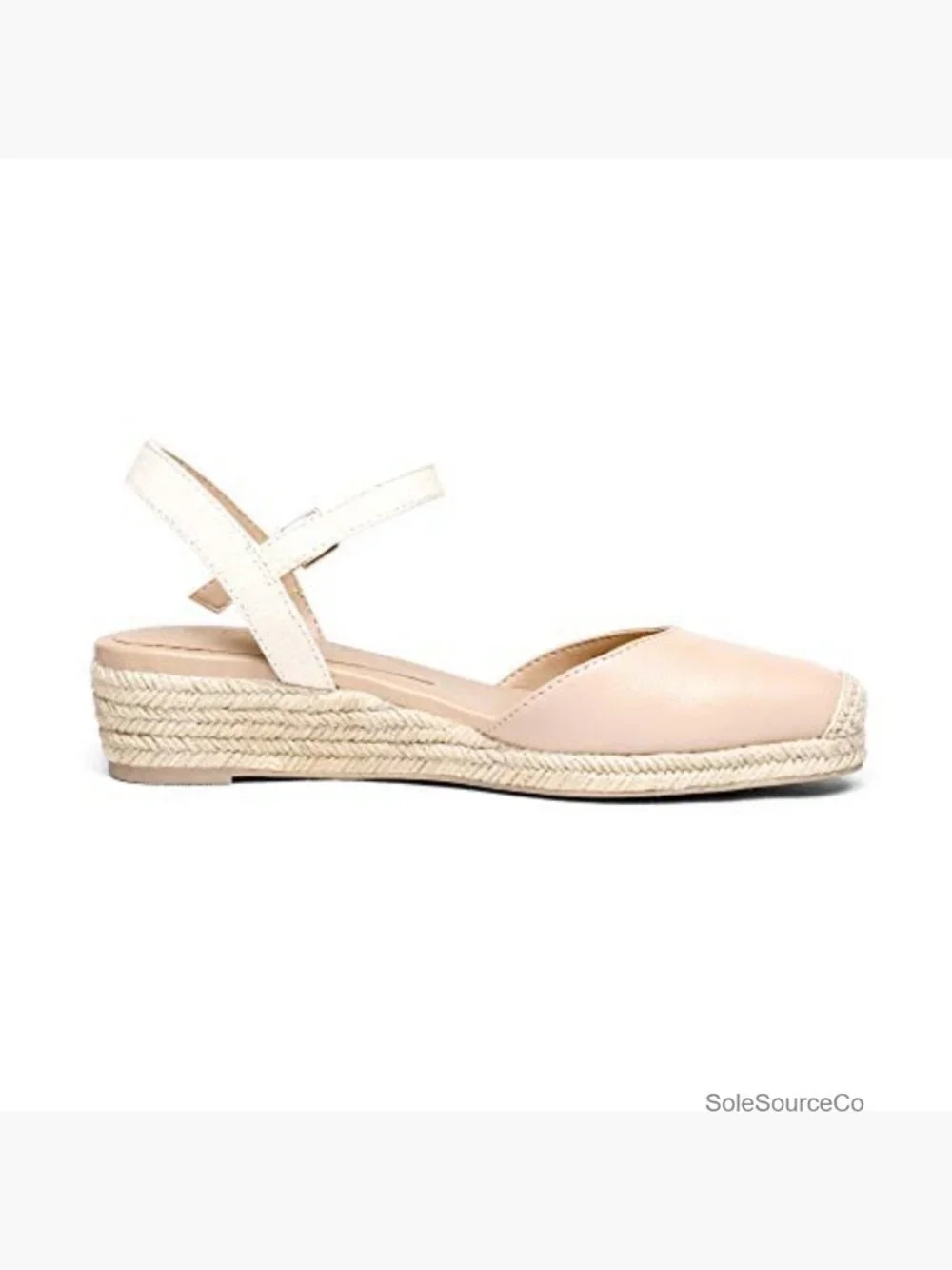 Closed Toe Espadrilles Wedge Sandals with Ankle Strap